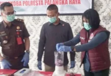 Polresta Palangka Raya Berhasil Amankan 7 Tersangka dan Ratusan Gram Sabu