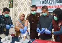 Polresta Palangka Raya Musnahkan Sabu dan Ekstasi Hasil Tangkapan Dua Bulan