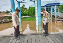 Warga Segera Laporkan Sungai Rungan Alami Kenaikan