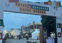 Pasar Ramadan Datah Manuah Dongkrak Omzet UMKM di Palangka Raya