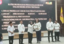 Diskominfo Kobar Borong Tiga Penghargaan pada Rakor TEPRA 2026