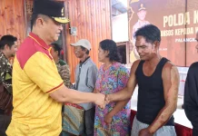 Kapolda Kalteng Pimpin Aksi Solidaritas untuk Korban Kebakaran Mendawai