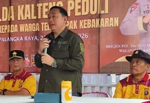 Lurah Palangka Apresiasi Bantuan Polda Kalteng untuk Korban Terdampak Kebakaran