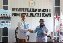 DPD RI Kalteng Sepakat Jalin Kerja Sama dengan RRI Palangka Raya