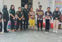 Gerdayak Peduli, Salurkan Bantuan Kepada Korban Kebakaran