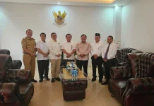Bupati Kapuas Terima Kunjungan BPK Kalimantan Tengah