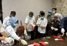 Polda Kalteng Musnahkan 1 Kg Lebih Sabu dari 12 Kasus Narkoba