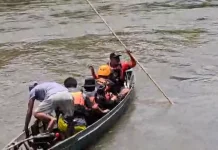 Perahu Terbalik, Pencari Ikan Hilang Terseret Arus Sungai Kinipan