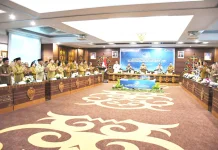 Wabup Barito Selatan Hadiri TP2DD Provinsi Kalteng 2026