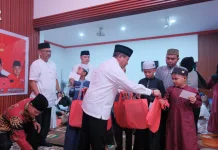 Bupati Kapuas Jadikan Bukber Parpol Ajang Kepedulian Sosial