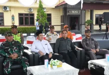 Perkuat Sinergitas, Bupati Pulang Pisau Pantau Kesiapan Operasi Ketupat Telabang