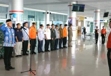 Pemprov Dukung Kesiapan Angkutan Udara Lebaran 1447 H di Bandara Tjilik