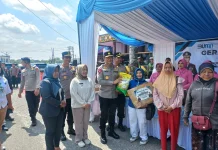 Gerakan Pangan Murah, Bentuk Kepedulian Polda Kalteng