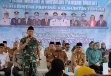 Pangdam XXII/TB Apresiasi Gerakan Pangan Murah dan Pasar Murah jelang Idulfitri