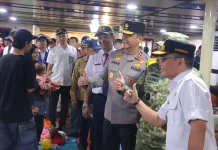 Kapolda Kalteng Tinjau Pos Pengamanan Mudik di Kotawaringin Barat