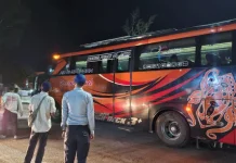 Dishub Kobar Siagakan Personel di Posko Pelayanan Lebaran Terminal Natai Suka