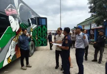 Kawal Arus Mudik, Tim Gabungan Sidak Terminal Natai Suka