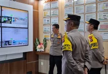 Karoops Polda Kalteng Cek Pos Terpadu Operasi Ketupat Telabang 2026