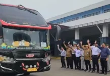 Pemprov Kalteng Berangkatkan Ratusan Penumpang Bus Program Mudik Gratis