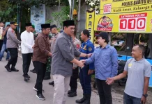 Pastikan Arus Mudik Lancar, Bupati Wabup Barut Cek Pos Pengamanan Lebaran