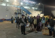 Penumpang Mudik Pelabuhan Kumai Terbanyak Kalimantan