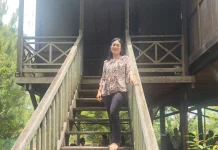 Rumah Panggung Suku Dayak di Kalteng Sarat Makna Filosofis dan Kearifan Lokal