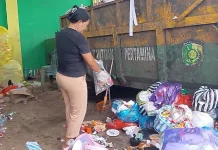 Sampah Membludak Pascalebaran di Palangka Raya
