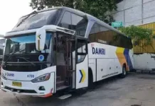 DAMRI Siapkan 8 Unit Bus Arus Balik Lebaran