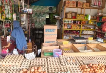 Empat Hari Pascalibur Lebaran Beberapa Stok Kebutuhan Pokok Mulai Menipis