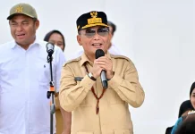 Gubernur Kalteng Salurkan Bantuan Pangan Presiden di Kabupaten Seruyan