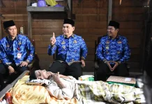 Bupati Shalahuddin Kunjungi Rekan Seperjuangan ketika Masih di Dinas PUPR