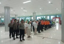 Polresta Palangka Raya Tutup Pos Mudik Lebaran 2026 di Bandara Tjilik Riwut