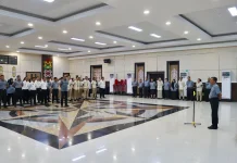 Apel Bersama Pasca Libur, Tegaskan Disiplin dan Percepatan Kinerja