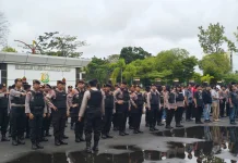 Polresta Palangka Raya Siagakan 83 Personel Amankan Aksi Damai SEMMI Kalteng