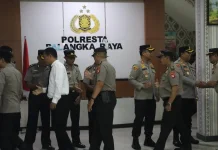 Kapolresta Palangka Raya Pimpin Halal Bihalal, Perkuat Soliditas Personel