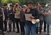 Kejati Kalteng Digeruduk Massa, Minta Dana Pokok Pikiran DPRD Diperiksa
