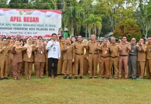 Pemko Gelar Apel Besar, Semua ASN Diminta Giat Bekerja dan Dukung Program Nasional