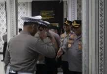 Usai Apel, Kapolresta Palangka Raya Pimpin Halal Bihalal