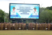 Ribuan ASN Kalteng Ikuti Apel Besar, Gubernur Tekankan Pelayanan Pria