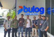 Kepala Bulog Kalteng Berganti, Budi Sultika Pamit dengan Awak Media
