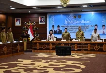 Bupati Barsel Hadiri Rakor Persiapan Pemberangkatan Calon Jemaah Haji 2026