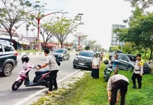 Aksi Begal di Jalan Yos Sudarso Palangka Raya, Gelang Emas 24 Gram Raib