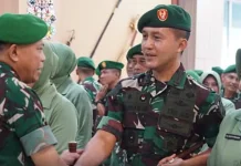 Dandim 1016 Palangka Raya Raih Pangkat Kolonel
