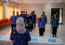 Sebanyak 13 CPNS RRI Palangka Raya Resmi Dilantik Menjadi PNS
