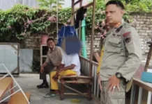 Resahkan Warga, ODGJ di Bundaran Pancasila Pangkalan Bun Diamankan Satpol PP