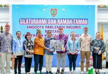 Pemprov Kalteng Terima Kunjungan Parlemen Inggris