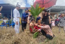 Makna Mimbul Sawang dalam Ritual Pernikahan Suku Dayak Kalteng