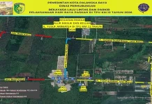 Pemko Palangka Raya Rekayasa Lalu Lintas Urai Kepadatan Momen Paskah