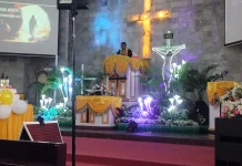 Ibadah Paskah di Gereja Efrata Palangka Raya Berlangsung Khidmat dan Aman