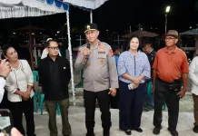 Kapolda Kalteng Tinjau Langsung Pengamanan Paskah 2026 di Palangka Raya